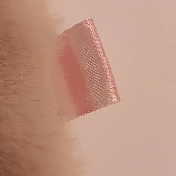 NEW Kelly Baby Lovey Lovie Bear rattler one size beige-pink colors B18 P - Picture 4 of 7